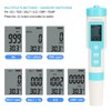 Waterproof Electronic Salinity PH TDS EC ORP Tester Hydrometer Water
