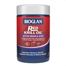 Bioglan Red Krill Oil Active Brain & Eyes 60 Capsules