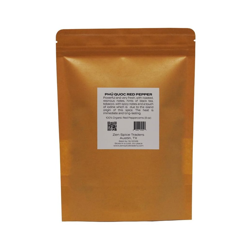 Phú Quoc Organic Red Peppercorns | Rare Vietnamese Peppercorns |