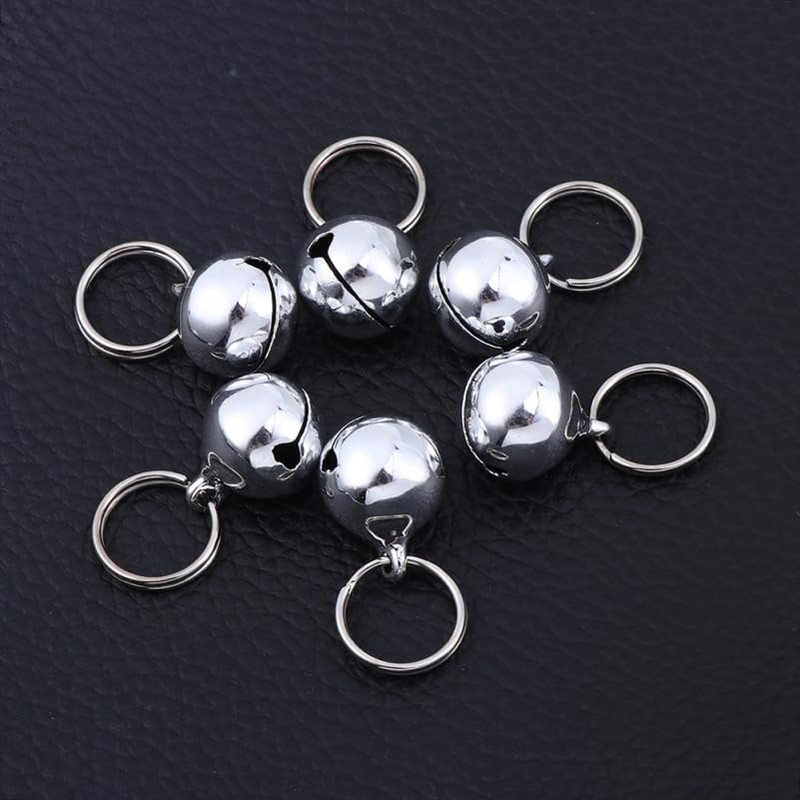 POPETPOP 5PCS Popopp Dog Cat Potty Training Bells Matching Collars