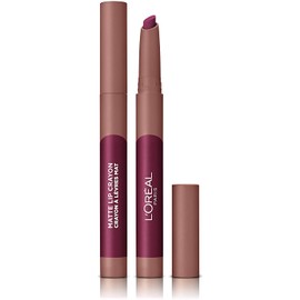 L'Oréal Paris Infallible Matte Lip Crayon Lipstick, 107 Sizzling Sugar, 30 g