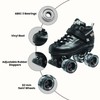 Sure Grip Rock GT50 Black Roller Skates | Stylish Indoor
