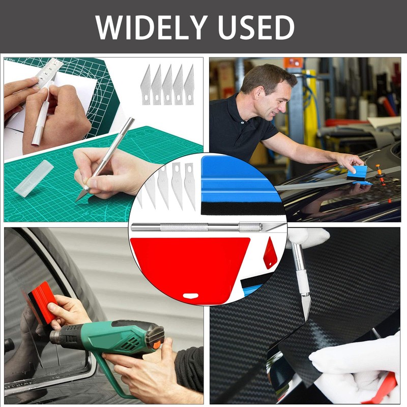 8 PCS Vinyl Wrap Tools, Car Vinyl Wrap Squeegee Smoothing