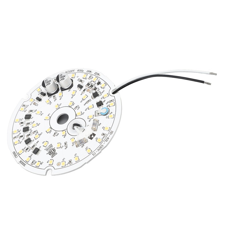 Ceiling Fan Light Replacement Panel 3.93inch Led AC120V 18W 2000LM