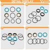 SPJIUQI Steering Cylinder Hydraulic Seal Kit for Kubota K2561-16600, H12200