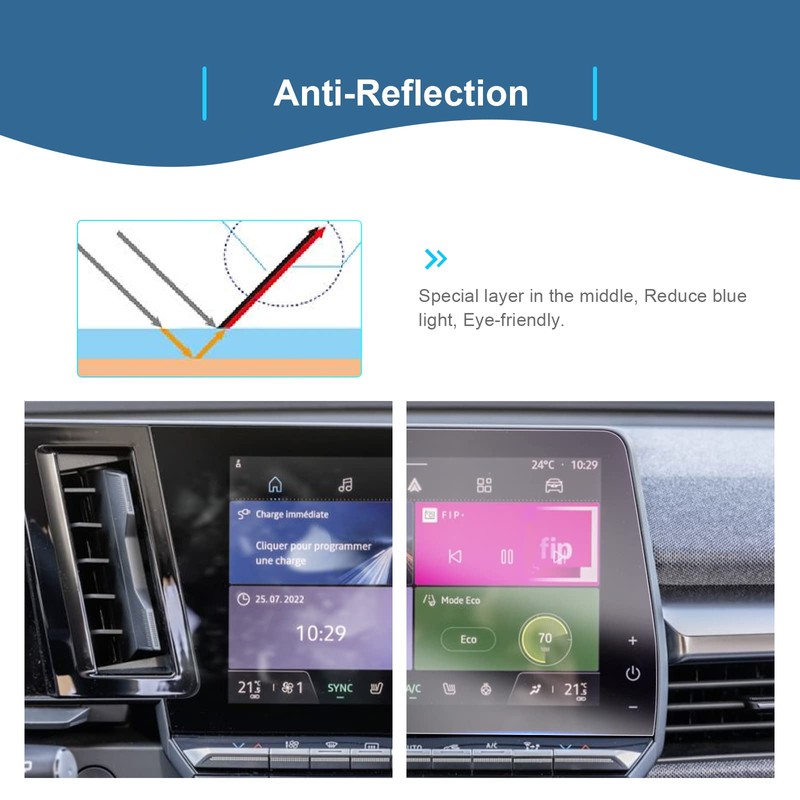 GAFAT [Pack of 2] Compatible with Renault Austral E-Tech Hybrid/Espace