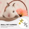 Taicols Pack of 2 Adjustable Lead for Rabbits, 120 cm