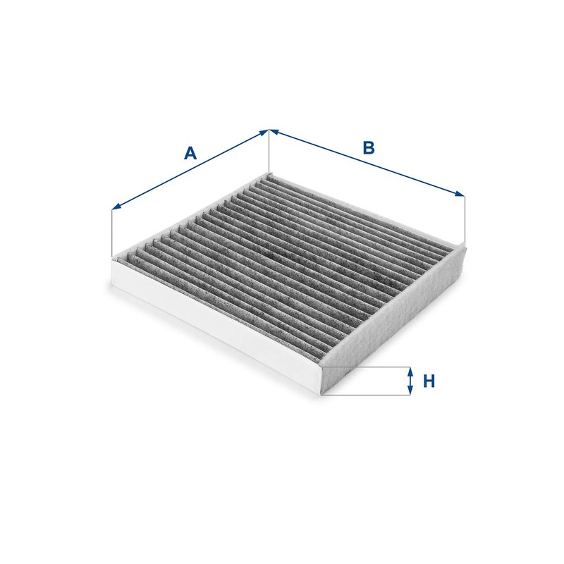 UFI 54.221.00 Cabin Filter, Blue, 36