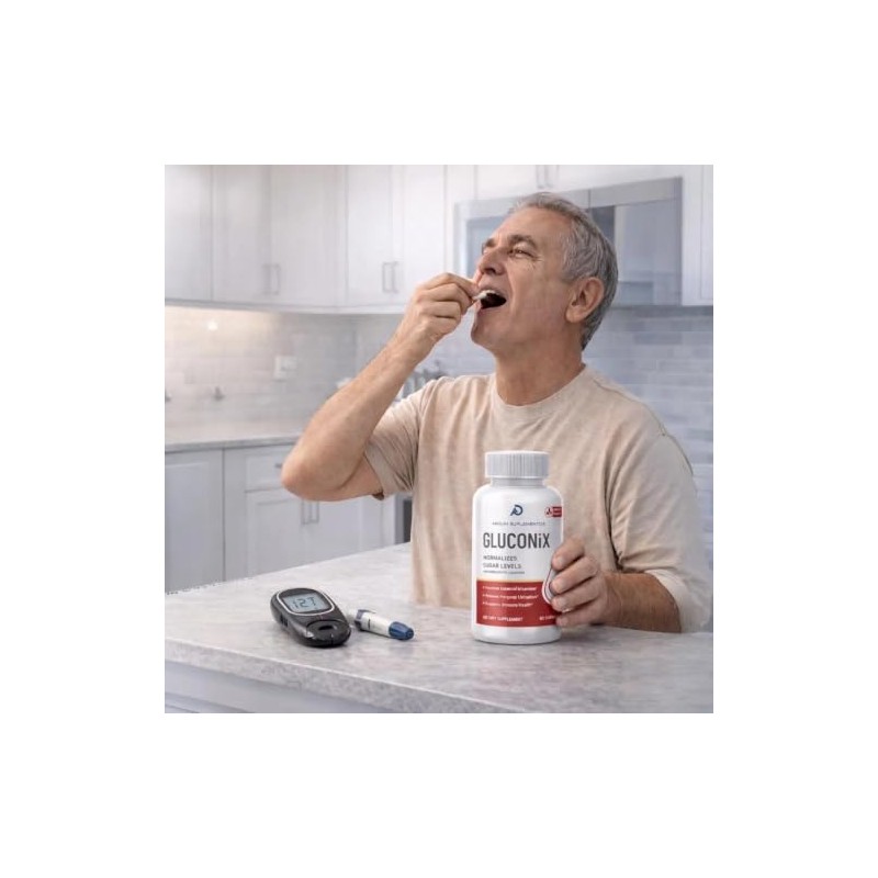 ARGUM Gluconix, suplemento herbal, 60 cápsulas