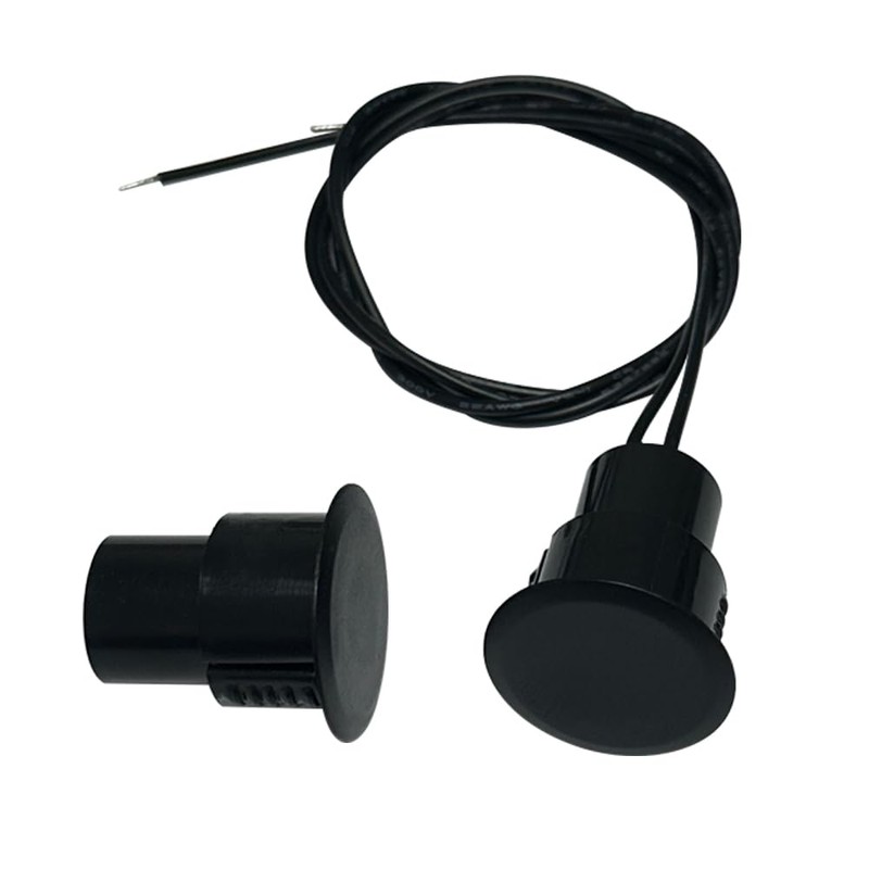 5 Sets Flush Mounted 3/4" Door Magnetic Contacts Alarm Switch