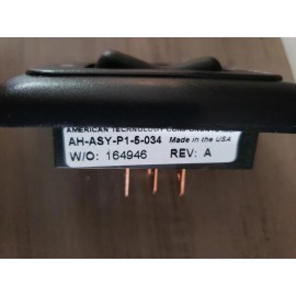 AMERICAN TECHNOLOGY RV SLIDE ROOM SWITCH IN / OUT 3 PRONGS MOMENTARY W/ BEZEL 12V CAMPER 5TH WHEEL