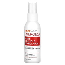 Hobe Labs Energizer Estimulador de Folículos Capilares 59ml (2 oz) | Con Jojoba y Vitamina B5 para Cabello Más Grueso y Abundante | Fórmula Herbal con 10 Extractos Naturales