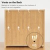 HOOBRO Bread Box, Bamboo Bread Box for Kitchen Countertop, 2