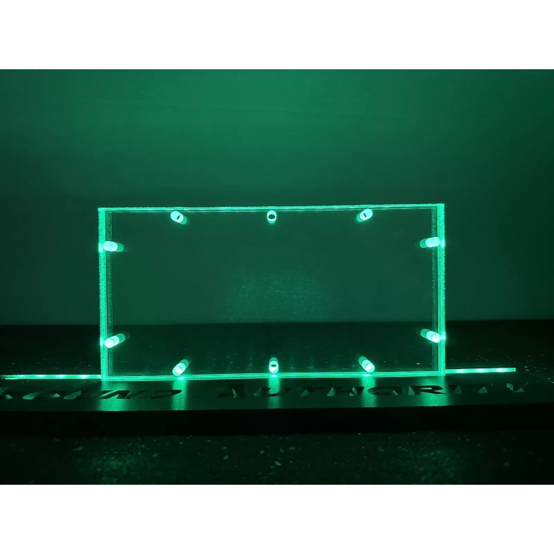 Skar Audio Blank: 10” X 5” Plexiglass Viewing Window (3/4")