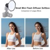 YicDofu 20cm/7.8" Octagonal Flash Diffuser Softbox for Speedlight