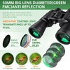 20x50 High Powered Binoculars for Adults, Waterproof Compact Binoculars with