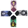 JoJo Skeleton Silk Tie for Cosplay Costume, Tie Silk Anime