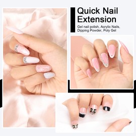 GazePlus Medium Almond Fake Nail Tips，750 pcs Half Matte Pre-shaped Gel Nail Tips Set with 15 Sizes Full Cover Clear Soft Gel Nail Tips for Nail Extension Acrylic Nails Perfect for Home Nail Salon