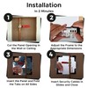 Best 10.5” x 12” Magnetic Wall Access Panel with Adjustable