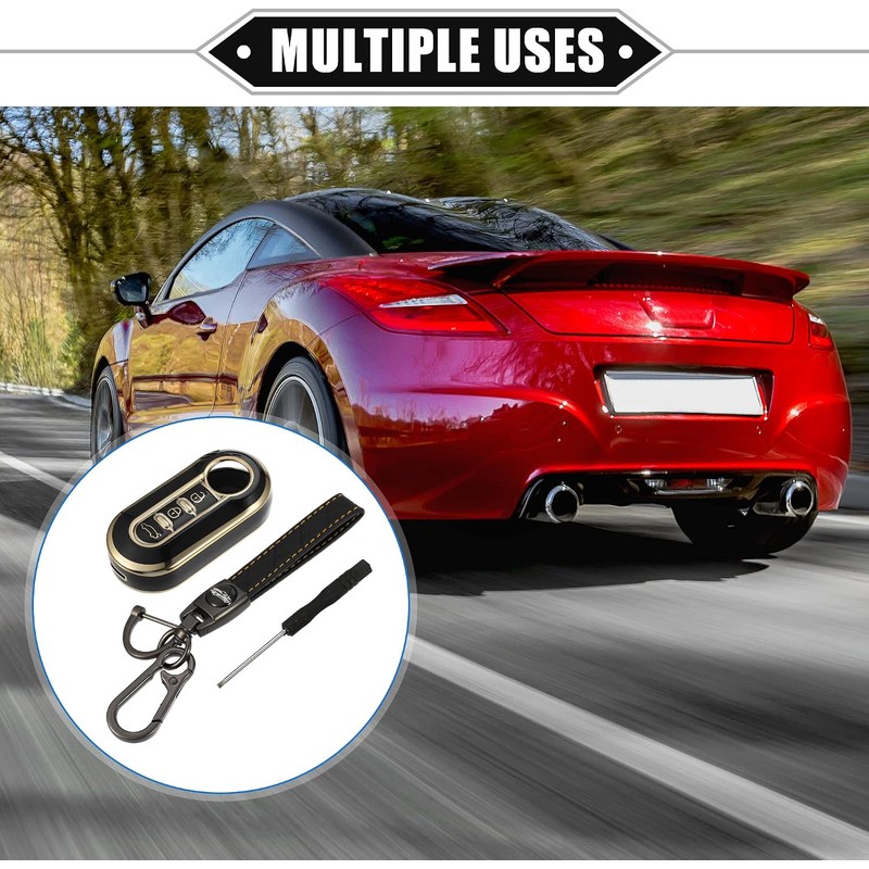 Juego de funda para llave inteligente de coche compatible con