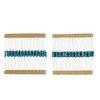 BOJACK 1000 Pcs 25 Values Resistor Kit 1 Ohm-1M Ohm