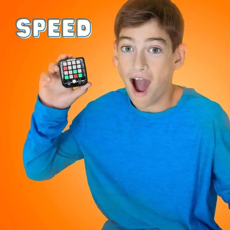 TapTap Smart Fidget Toy - 5 Interactive Games, Light Up,