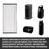 NKA A/D/H HPA060 HEPA Odor Reduction Replacement Filters For Air