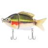 1 pcs ABS Plastic Multi Sections Artificial Fishing Lure Bait