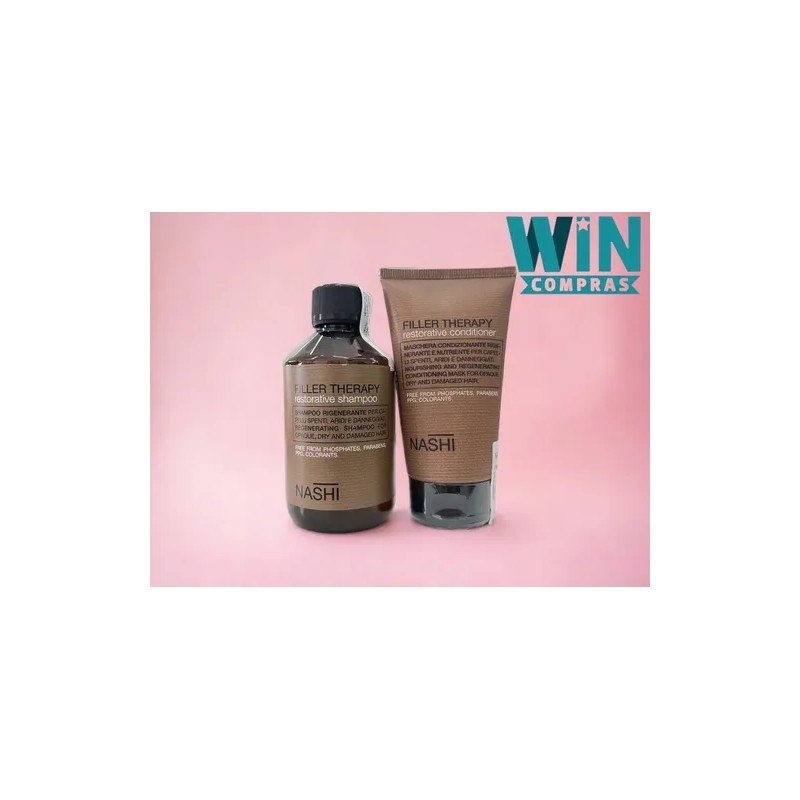Nashi Acondicionador Y Shampoo Filler Therapy Promocion