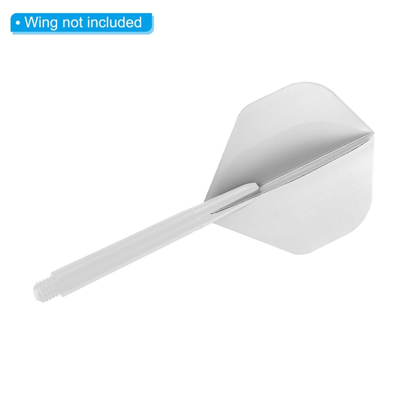 PATIKIL 53mm Plastic Dart Shafts, 50 Pack Medium 2BA Thread