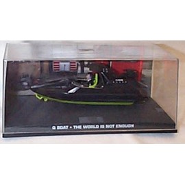 universal hobbies JAMES B0ND 007 the world is not enough Q boat film scene 1:43 scale diecast model