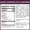WinCrest Dark Chocolate Cashews (1.5 Lb Tub)