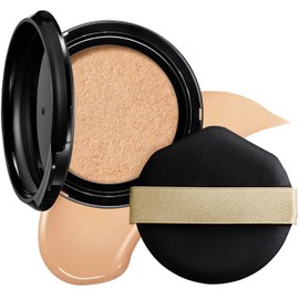 MAQUILLAGE Dramatic Essence Cushion Glow 1 (Refill) 13g SPF50+ PA++++ | Foundation | Liquid | Unscented | Cushion Foundation with Pore Coverage, Shine, and Long-lasting Makeup | Shiseido