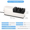 Electric knife sharpener, 5 in 1 knife sharpening system with