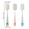2PCS Bottles Dishwashing Foam Sponge Brush, Long Handle Cleaning Brush