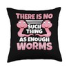 Worm Farming Bin Vermicomposting Worm Compost Composter Throw Pillow