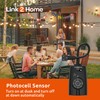 Link2Home Outdoor Weatherproof Wireless Remote Control Double Outlets, Dusk to