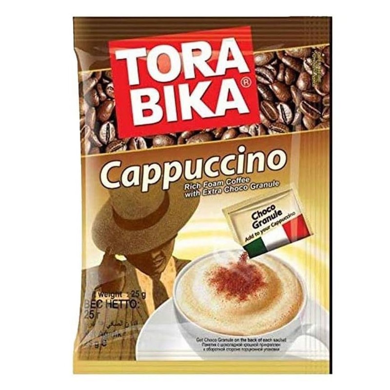 Torabika Cappuccino Instant Coffee 20-ct, 500 Gram