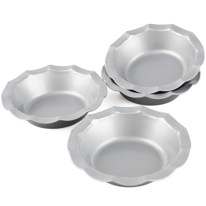 CHWAIKA Mini Pie Pans Set of 8 Small Pie Tins