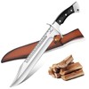 TAN REN Survival Knife Machete for Cutting Trees Heavy Duty