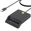 Zaievo CAC Card Reader Military, USB Smart Card Reader, DOD