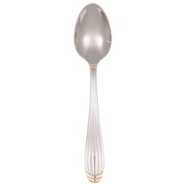 10 Strawberry Street Parisian Gold Teaspoon, Set of 6, Stainless Steel