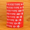 O- Blood Type Medical Wristband O Negative Bracelet Wristband