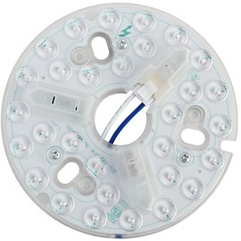 HAOLEDI Ceiling Fan Light Retrofit Kit, Ceiling Light Retrofit Kit, 5.3 inch, 3 Color Temperatures, 15 Watts, 1800 Lumens 120V ETL Listed (3CCT)