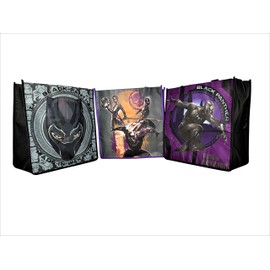 Set Of 3 Tote Bags Black Panther Tote Bags That Are Great For Gift Bags And Party Favors