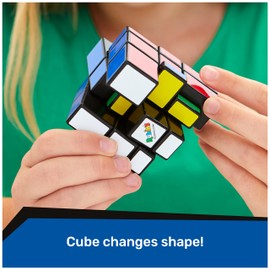 Rubik's Blocks, cubeta Original de 3 x 3 con un Toque desafiante Rompecabezas para Resolver Problemas Retro, Juguete para ansiedad para Adultos y niños a Partir de 8 años