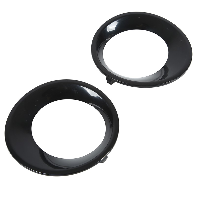 Pair Front Bumper Fog Lamp Cover Ring Trim 51113423789 Replacement