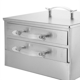 IEUDNS Rice Noodle Roll Steamer Machine Steaming Machine 2 Tiers Food Household Rice Roll Machine for Home Use Breakfast Equipment, 2x Tray