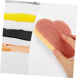 ORFOFE Microfiber Sponges 12pcs Cloud Dish Sponges Bowl Cup Home Cleaning Practical for Kitchen