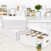 DIICCYO 6 Pcs Cardboard Mason Jar Storage Box for 16